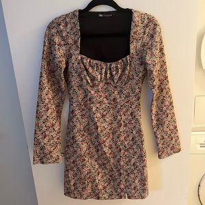 Floral mini dress